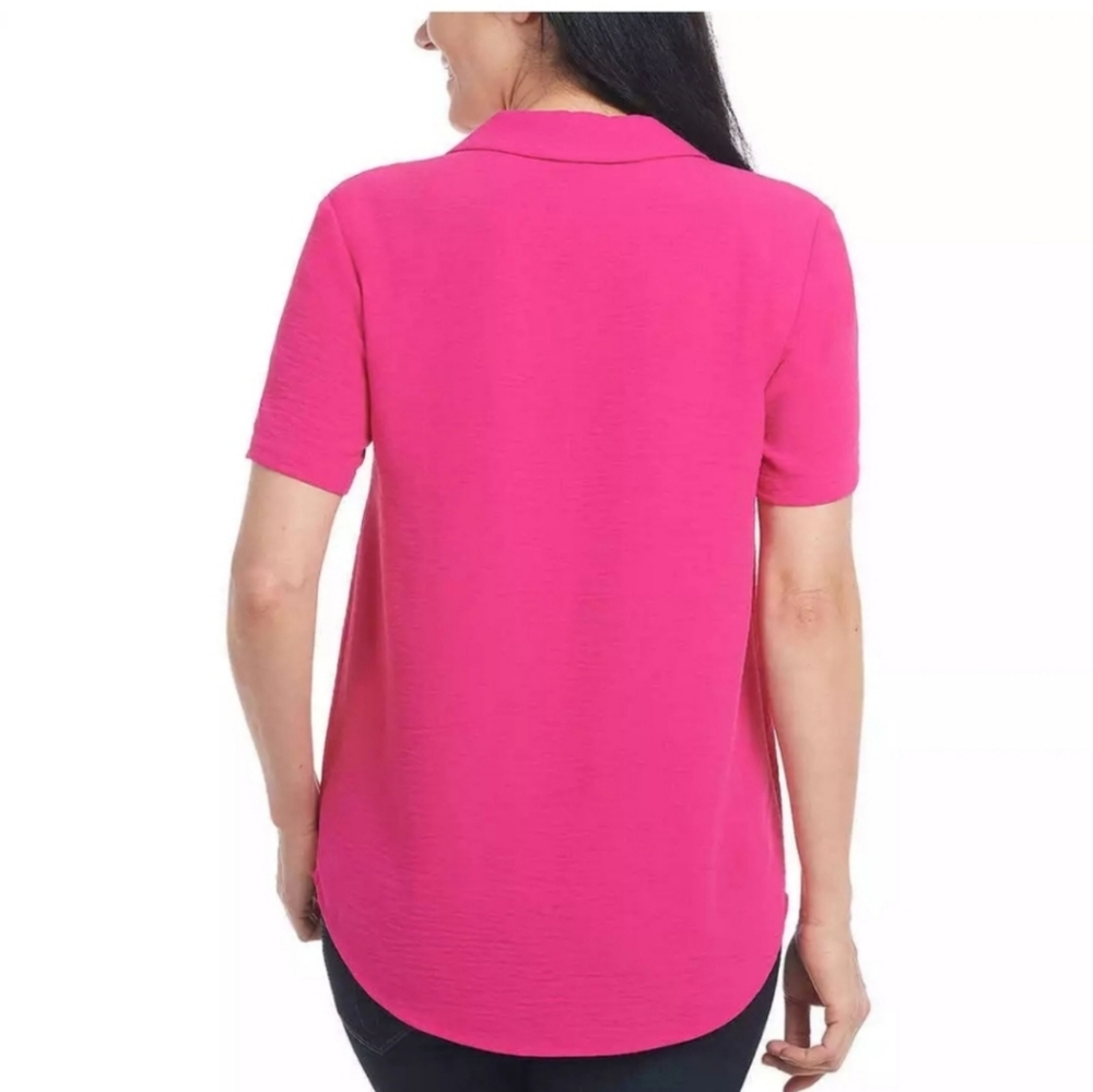 NWT Hilary Radley Ladies' Pink Blouse Size S - Picture 3 of 3